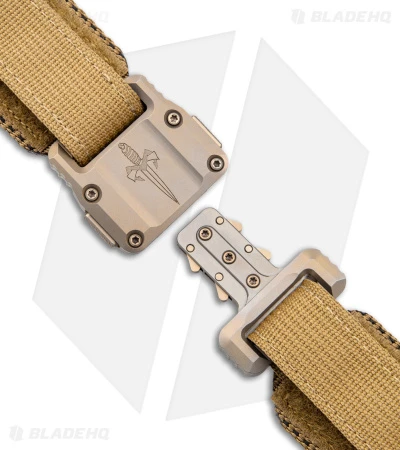 Microtech Marfione Custom Apis Tactical Belt Coyote Ti 91-CYTTI-38 3 Microtech Marfione Custom Apis Tactical Belt Coyote Ti 91-CYTTI-38 - Image 3