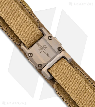 Microtech Marfione Custom Apis Tactical Belt Coyote Ti 91-CYTTI-38 2 Microtech Marfione Custom Apis Tactical Belt Coyote Ti 91-CYTTI-38 - Image 2