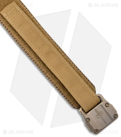 Microtech Marfione Custom Apis Tactical Belt Coyote Ti 91-CYTTI-38 5 Microtech Marfione Custom Apis Tactical Belt Coyote Ti 91-CYTTI-38 - Image 5