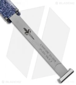 Microtech Marfione Custom Blue Splash Halo V Tanto Knife OTF (4.6" Polish) 8 Microtech Marfione Custom Blue Splash Halo V Tanto Knife OTF (4.6" Polish) -Microtech Microtech Marfione Custom Halo V 2 Tanto OTF Purple Gray Spalsh Polished BHQ 90650 jr pull