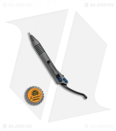 Microtech Marfione Custom Siphon II Vapor Blast Titanium W/ Ti Hardware 4 Microtech Marfione Custom Siphon II Vapor Blast Titanium W/ Ti Hardware - Image 4