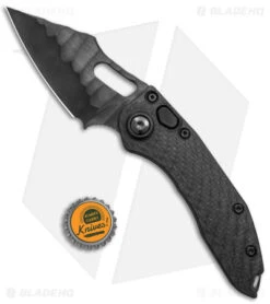 Microtech Marfione Custom Stitch Auto Knife DLC Borka (CFw/DLC TT Hardware) 7 Microtech Marfione Custom Stitch Auto Knife DLC Borka (CFw/DLC TT Hardware) -Microtech Microtech Marfione Custom Stictch Auto Borka CF DLC Textured BHQ 175999 jr bottlecap