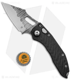 Microtech Marfione Custom Stitch Auto Knife Borka Carbon Fiber (TT Hardware) 7 Microtech Marfione Custom Stitch Auto Knife Borka Carbon Fiber (TT Hardware) -Microtech Microtech Marfione Custom Stictch Auto Borka CF Satin Textured BHQ 176003 jr bottlecap
