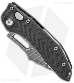 Microtech Marfione Custom Stitch Auto Knife Borka Carbon Fiber (TT Hardware) 5 Microtech Marfione Custom Stitch Auto Knife Borka Carbon Fiber (TT Hardware) -Microtech Microtech Marfione Custom Stictch Auto Borka CF Satin Textured BHQ 176003 jr spine