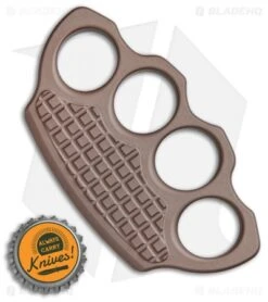 Microtech Marfione Hand Tank Four-Finger Knuckle Paperweight Ano Alloy (TAN) 5 Microtech Marfione Hand Tank Four-Finger Knuckle Paperweight Ano Alloy (TAN) -Microtech Microtech Marfione Hand Tank Four Finger Knuckle Paperweight Ano Alloy Tan MCK 430 TAN BHQ 76983 jr bottlecap