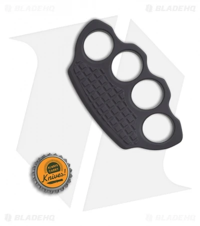 Microtech Marfione Hand Tank Four-Finger Knuckle Paperweight Ano Alloy (Black) 3 Microtech Marfione Hand Tank Four-Finger Knuckle Paperweight Ano Alloy (Black) - Image 3