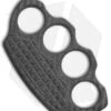 Microtech Marfione Hand Tank Four-Finger Knuckle Paperweight (Carbon Fiber)