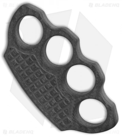 Microtech Marfione Hand Tank Four-Finger Knuckle Paperweight (Carbon Fiber) 2 Microtech Marfione Hand Tank Four-Finger Knuckle Paperweight (Carbon Fiber) - Image 2