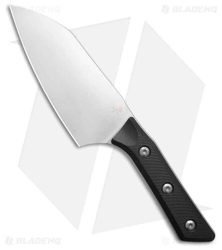 Microtech Santoku Fixed Blade Knife Black G10 (6" SW) 3200-10BK 1 Microtech Santoku Fixed Blade Knife Black G10 (6" SW) 3200-10BK