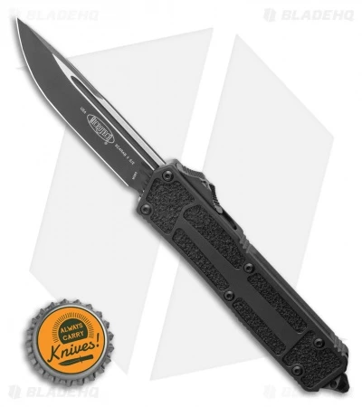 Microtech Scarab II S/E OTF Automatic Knife Black (3.75" Black) 278-1T 4 Microtech Scarab II S/E OTF Automatic Knife Black (3.75" Black) 278-1T - Image 4