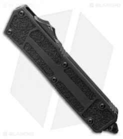 Microtech Scarab II S/E OTF Automatic Knife Black (3.75" Black) 278-1T 5 Microtech Scarab II S/E OTF Automatic Knife Black (3.75" Black) 278-1T -Microtech Microtech Scarab II S E OTF Automatic Knife Black Tactical 3.9 Black 278 1T BHQ 124411 LS Spine