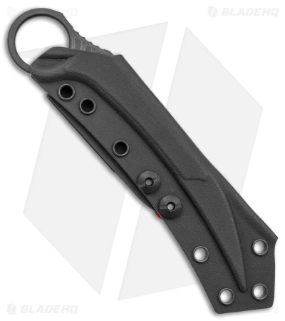Microtech Signature Series Feather Karambit Fixed Blade Knife (2.25" Black) 3 Microtech Signature Series Feather Karambit Fixed Blade Knife (2.25" Black) - Image 3