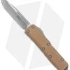 Microtech Signature Series UTX-85 OTF Auto Knife Tan G-10 (3.1" Apocalyptic)