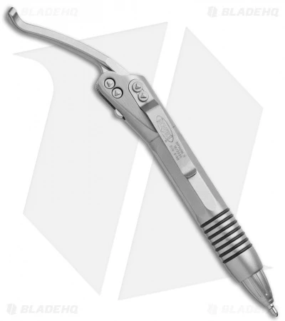 Microtech Siphon II Stainless Steel Pen (Bead Blast) 401-SS-BB 1 Microtech Siphon II Stainless Steel Pen (Bead Blast) 401-SS-BB