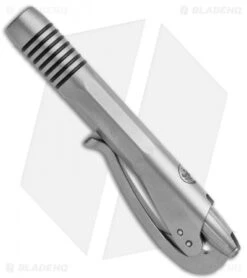 Microtech Signature Series Siphon II Pen Claw Logo Bead Blasted Stainless Steel 6 Microtech Signature Series Siphon II Pen Claw Logo Bead Blasted Stainless Steel -Microtech Microtech Siphon II Signature Series Pen Claw Logo BB SS 401 SS BBCS BHQ 117064 jr side