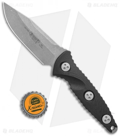 Microtech Socom Alpha Mini S/E Fixed Blade Knife Black (3.8" Apocalyptic) 4 Microtech Socom Alpha Mini S/E Fixed Blade Knife Black (3.8" Apocalyptic) - Image 4