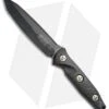 Microtech Socom Alpha Tanto Fixed Blade Knife Carbon Fiber (5" Black) 114-1DLC