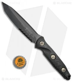 Microtech Socom Alpha Tanto Fixed Blade Knife Carbon Fiber (5" Black Serr) 7 Microtech Socom Alpha Tanto Fixed Blade Knife Carbon Fiber (5" Black Serr) -Microtech Microtech Socom Alpha Tanto CF Black Serr MCT1142DLC BHQ 72447 jr bottlecap