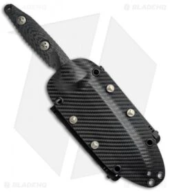 Microtech Socom Alpha Tanto Fixed Blade Knife Carbon Fiber (5" Black Serr) 6 Microtech Socom Alpha Tanto Fixed Blade Knife Carbon Fiber (5" Black Serr) -Microtech Microtech Socom Alpha Tanto CF Black Serr MCT1142DLC BHQ 72447 jr sheath