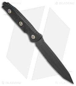 Microtech Socom Alpha Tanto Fixed Blade Knife Carbon Fiber (5" Black Serr) 5 Microtech Socom Alpha Tanto Fixed Blade Knife Carbon Fiber (5" Black Serr) -Microtech Microtech Socom Alpha Tanto CF Black Serr MCT1142DLC BHQ 72447 jr spine