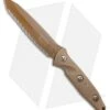Microtech Socom Alpha Tanto Fixed Blade Tan G-10 (5" Tan PVD Full Serr)