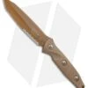 Microtech Socom Alpha Tanto Fixed Blade Tan G-10 (5" Tan PVD Serr)