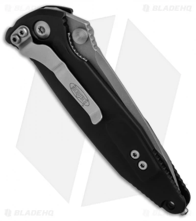 Microtech Socom Elite Manual Knife Black (4" Apocalyptic Serr) 160-11AP 2 Microtech Socom Elite Manual Knife Black (4" Apocalyptic Serr) 160-11AP - Image 2