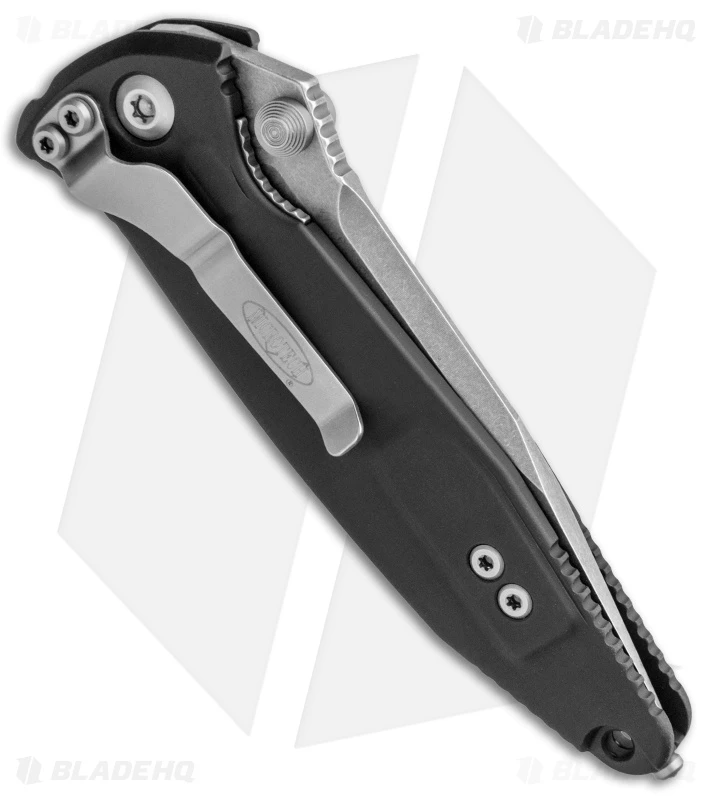 Microtech Socom Elite Manual Knife Black (4" Stonewash) 160-10 3 Microtech Socom Elite Manual Knife Black (4" Stonewash) 160-10 - Image 3