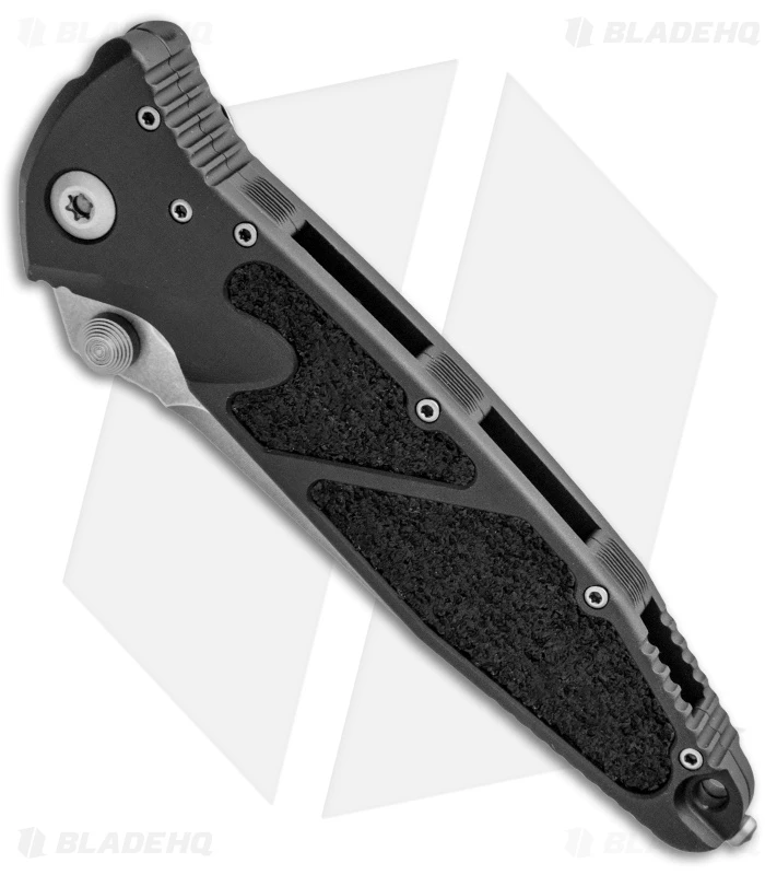 Microtech Socom Elite Manual Knife Black (4" Stonewash) 160-10 2 Microtech Socom Elite Manual Knife Black (4" Stonewash) 160-10 - Image 2