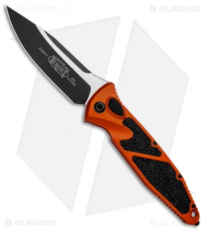 Microtech Socom Elite S/E Automatic Knife Orange (4" Two-Tone) 160A-1OR 1 Microtech Socom Elite S/E Automatic Knife Orange (4" Two-Tone) 160A-1OR