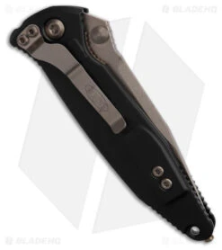 Microtech Socom Elite S/E Manual Knife Black (4" Bronze) 160-13 6 Microtech Socom Elite S/E Manual Knife Black (4" Bronze) 160-13 -Microtech Microtech Socom Elite SE Manual Knife Black 4in Bronze BHQ 181701 td side