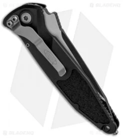 Microtech Socom Elite T/E Automatic Knife Black (4" Two Tone) 161A-1 7 Microtech Socom Elite T/E Automatic Knife Black (4" Two Tone) 161A-1 -Microtech Microtech Socom Elite TE Auto Black TT 161A 1 BHQ 91672 jr side