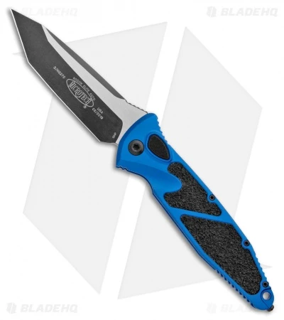Microtech Socom Elite T/E Automatic Knife Blue (4" Two Tone) 161A-1BL 1 Microtech Socom Elite T/E Automatic Knife Blue (4" Two Tone) 161A-1BL