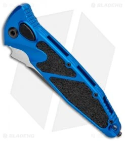 Microtech Socom Elite T/E Automatic Knife Blue (4" Two Tone) 161A-1BL 5 Microtech Socom Elite T/E Automatic Knife Blue (4" Two Tone) 161A-1BL -Microtech Microtech Socom Elite TE Auto Blue TT Serr 161A 1BL BHQ 99304 jr spine