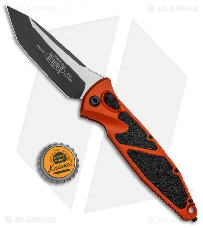 Microtech Socom Elite T/E Automatic Knife Orange (4" Two Tone) 161A-1OR 4 Microtech Socom Elite T/E Automatic Knife Orange (4" Two Tone) 161A-1OR - Image 4