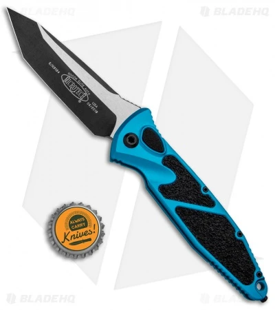 Microtech Socom Elite T/E Automatic Knife Turquoise (4" Two-Tone) 161A-1TQ 4 Microtech Socom Elite T/E Automatic Knife Turquoise (4" Two-Tone) 161A-1TQ - Image 4
