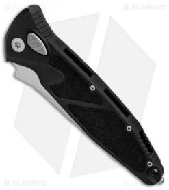 Microtech Socom Elite T/E Automatic Knife Black (4" Stonewash) 161A-10 6 Microtech Socom Elite T/E Automatic Knife Black (4" Stonewash) 161A-10 -Microtech Microtech Socom Elite TE Black SW BHQ 90215 er spine