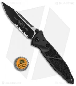 Microtech Socom Elite S/E Manual Knife Black (4" Black Serrated) 160-2T 7 Microtech Socom Elite S/E Manual Knife Black (4" Black Serrated) 160-2T -Microtech Microtech Socom Elite TE Tactical Black Serr 161A 2 BHQ 92247 jr bottlecap 1