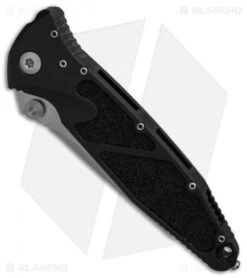 Microtech Socom Elite Tanto Manual Knife Black (4" Stonewash Serr) 161-11 6 Microtech Socom Elite Tanto Manual Knife Black (4" Stonewash Serr) 161-11 -Microtech Microtech Socom Elite Tanto Black SW serr BHQ 10778 er spine