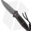 Microtech Socom Liner Lock Knife Black Aluminum (4&quot; Bead Blasted ATS-34)