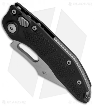 Microtech Stitch Automatic Knife Black (3.75" Stonewash) 169-10 2 Microtech Stitch Automatic Knife Black (3.75" Stonewash) 169-10 - Image 2