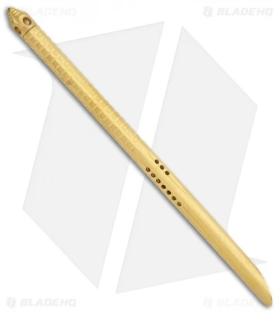 Microtech TAC-P Gold Tactical Spike 112-1TINS 3 Microtech TAC-P Gold Tactical Spike 112-1TINS - Image 3