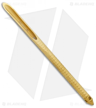 Microtech TAC-P Gold Tactical Spike 112-1TINS 1 Microtech TAC-P Gold Tactical Spike 112-1TINS