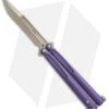 Microtech Tachyon III Balisong Butterfly Purple (4.5" Bronze) 173-13PU
