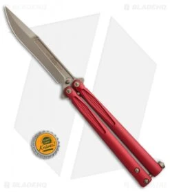 Microtech Tachyon III Balisong Butterfly Red (4.5" Bronze) 173-13RD 7 Microtech Tachyon III Balisong Butterfly Red (4.5" Bronze) 173-13RD -Microtech Microtech Tachyon 3 Red bronze BHQ 67823 jr bottlecap