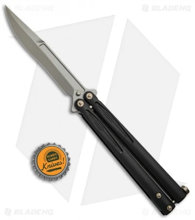 Microtech Tachyon III Balisong Butterfly Black (4.5" Bronze) 173-13 4 Microtech Tachyon III Balisong Butterfly Black (4.5" Bronze) 173-13 - Image 4