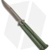 Microtech Tachyon III Balisong Butterfly OD Green (4.5" Bronze) 173-13OD