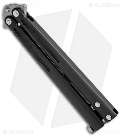 Microtech Tachyon III Balisong Butterfly Trainer Knife (4.5" Apocalyptic Dull) 2 Microtech Tachyon III Balisong Butterfly Trainer Knife (4.5" Apocalyptic Dull) - Image 2