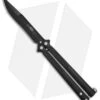 Microtech Tachyon III Balisong Butterfly Knife (4.5&quot; Black) 173-1