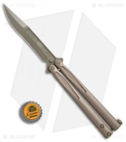 Microtech Tachyon III Balisong Butterfly Knife Tan (4.5" Tan) 173-1TN 7 Microtech Tachyon III Balisong Butterfly Knife Tan (4.5" Tan) 173-1TN -Microtech Microtech Tachyon III tan tan BHQ 75887 jr bottlecap